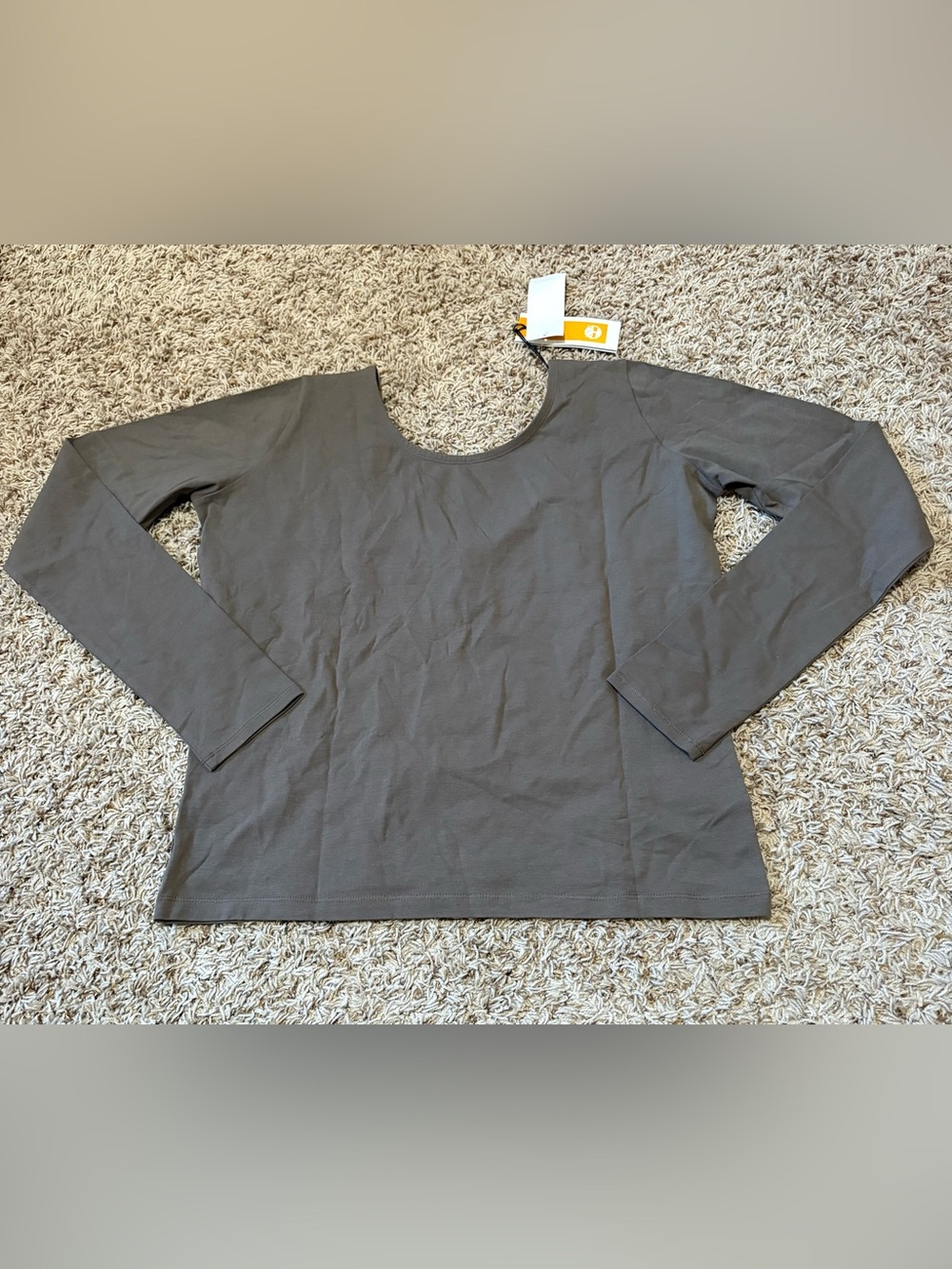 Timberland Slim Fit Long Sleeve T Shirt Womens size XL NWT!!